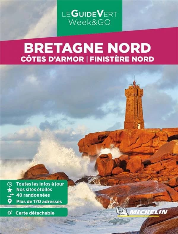 Bretagne Nord : côtes d'Armor, Finistère Nord (Parution 2023) Michelin