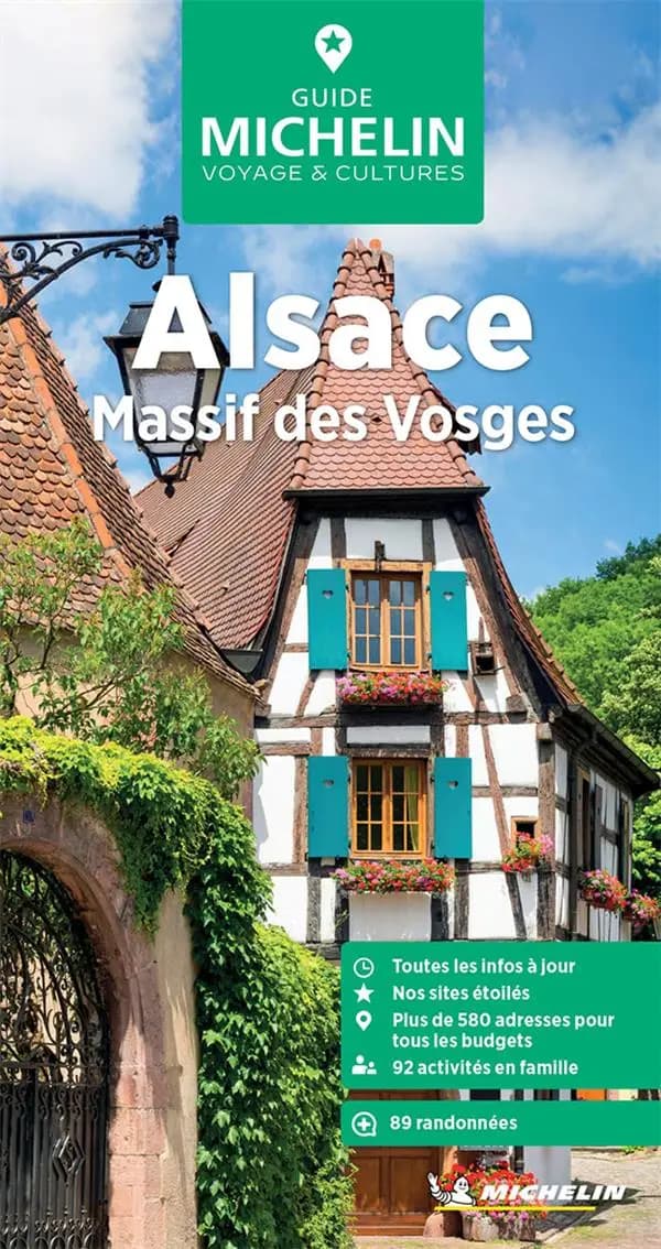 Alsace : massif des Vosges (Parution 2024) Michelin