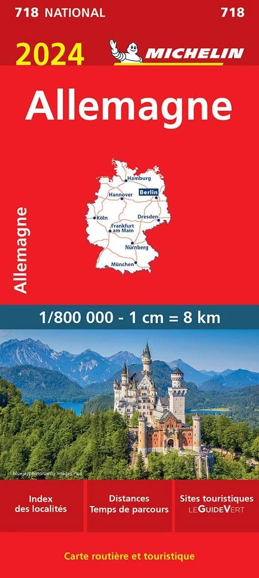 Allemagne : 2024 (Édition 22.1) [réalisé et publié par] Michelin Éditions