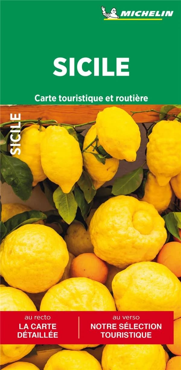 Sicile (1re édition) réalisé et publié par Michelin