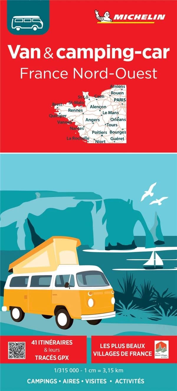 Van & camping-car : France Nord-Ouest (Édition 1) [réalisé et publié par] Michelin Éditions