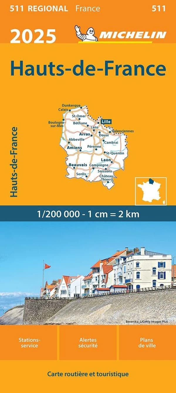 Hauts-de-France : 2025 (Éditions 17.1) [réalisé et publié par] Michelin Éditions