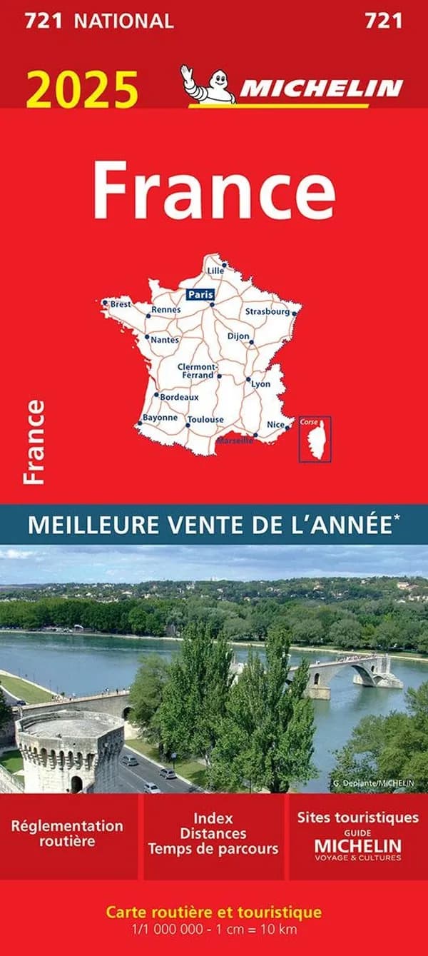 France : 2025 (Édition 23.1) [réalisé et publié par] Michelin Éditions