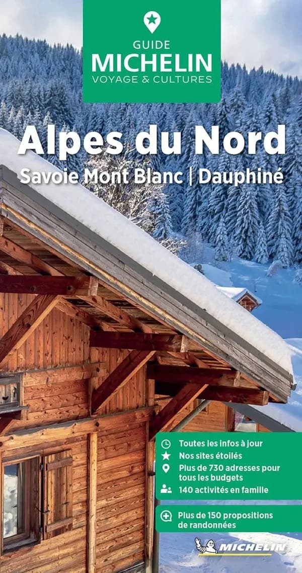 Alpes du Nord : Savoie, Mont-Blanc, Dauphiné (Parution 2025) Michelin