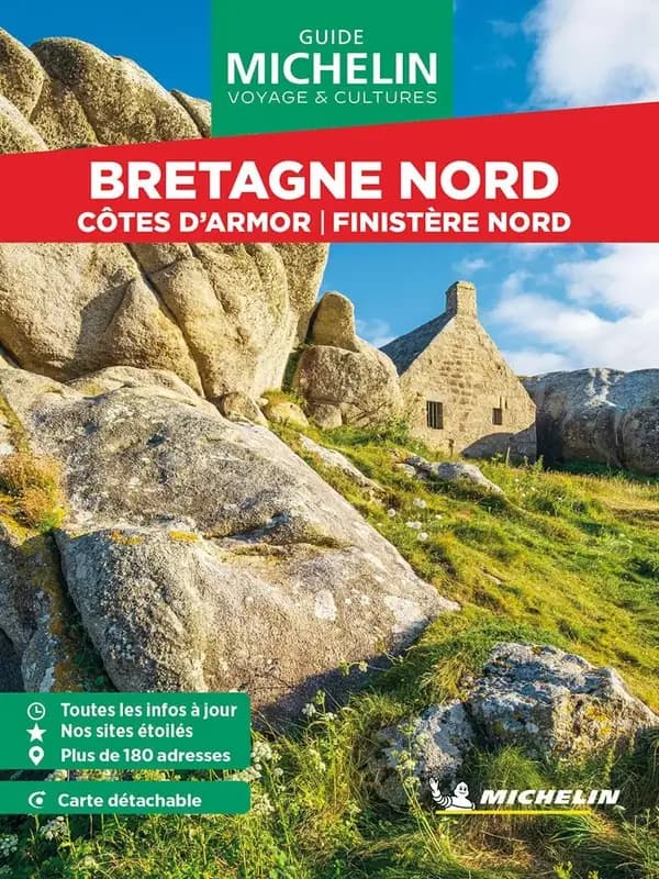 Bretagne Nord : Côtes d'Armor, Finistère Nord (Parution 2025) Michelin