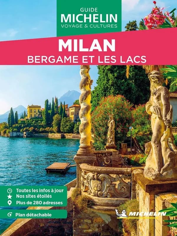 Milan : Bergame et les lacs (Parution 2025) Michelin