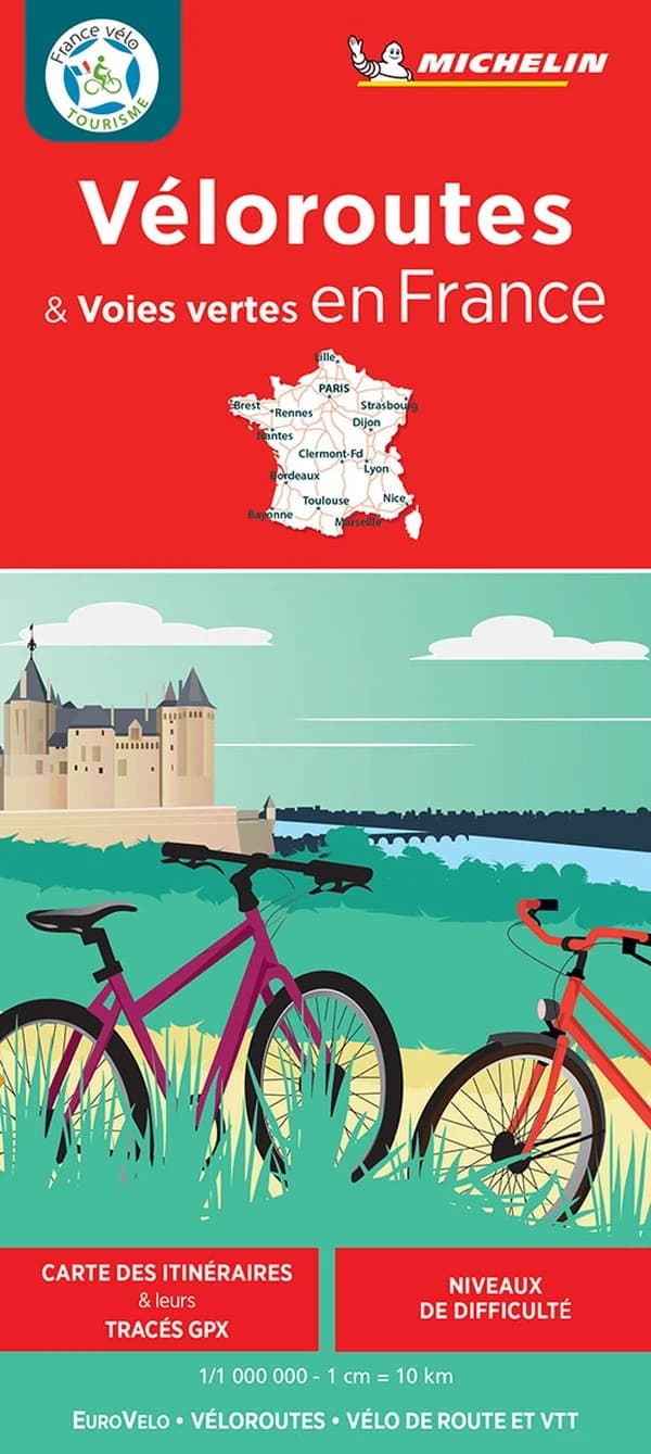 Véloroutes & voies vertes en France (Édition 1) [réalisé et publié par] Michelin Éditions