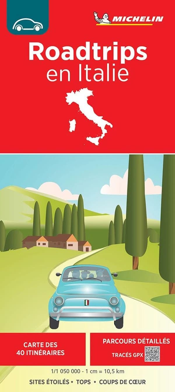 Roadtrips en Italie (Éd. 1) [réalisé et publié par] Michelin, cartes et plans