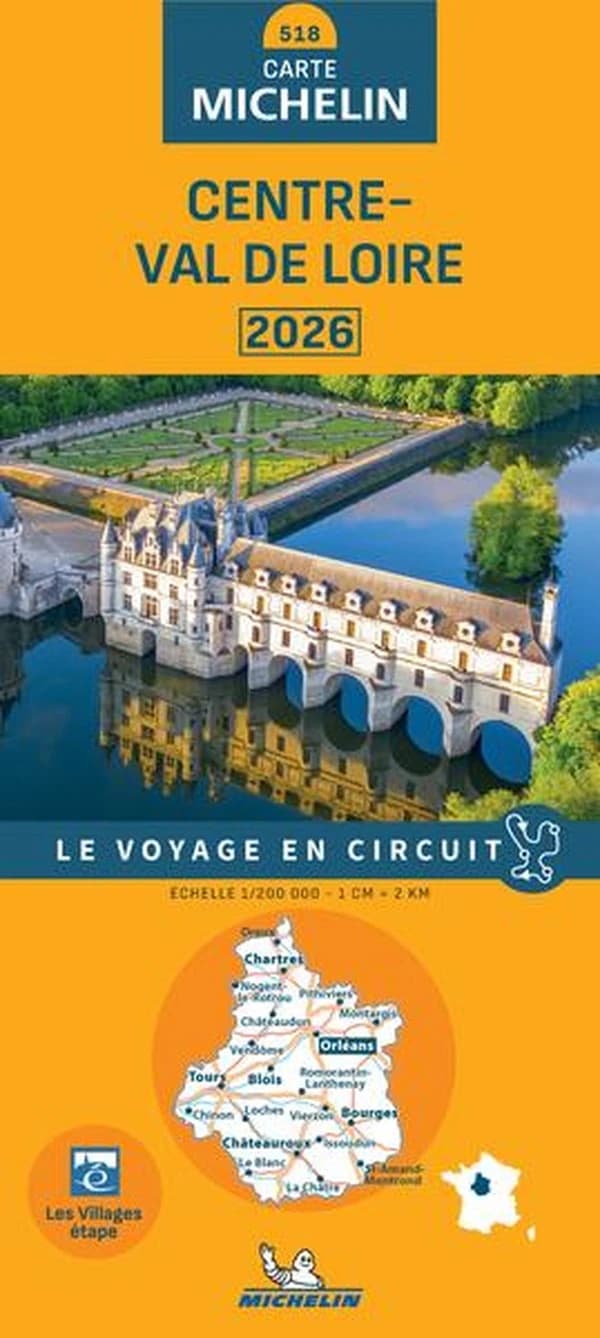 Centre - Val-de-Loire : 2026 (Édition 19.1) [réalisé et publié par] Michelin Éditions