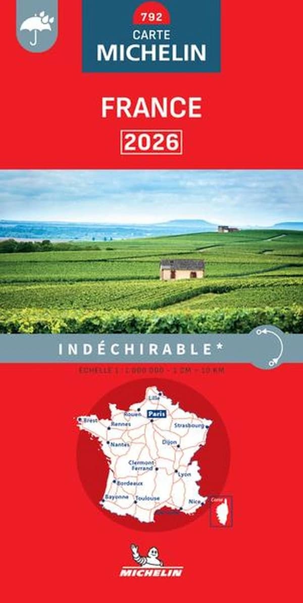 France : 2026 : indéchirable (Éd. 22.1) [réalisé et publié par] Michelin Éditions