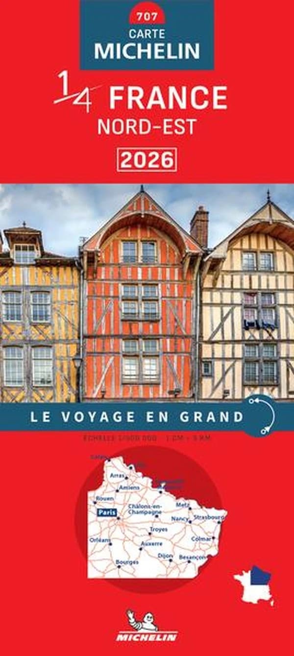 France : Nord-Est : 2026 (Éd. 12.1) [réalisé et publié par] Michelin Éditions