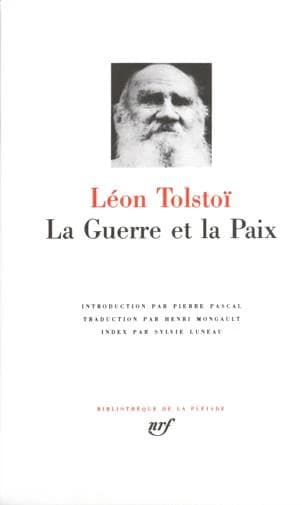 La Guerre et la paix ([Nouv. éd.]) Léon Tolstoï ; introd. par Pierre Pascal ; trad. par Henri Mongault