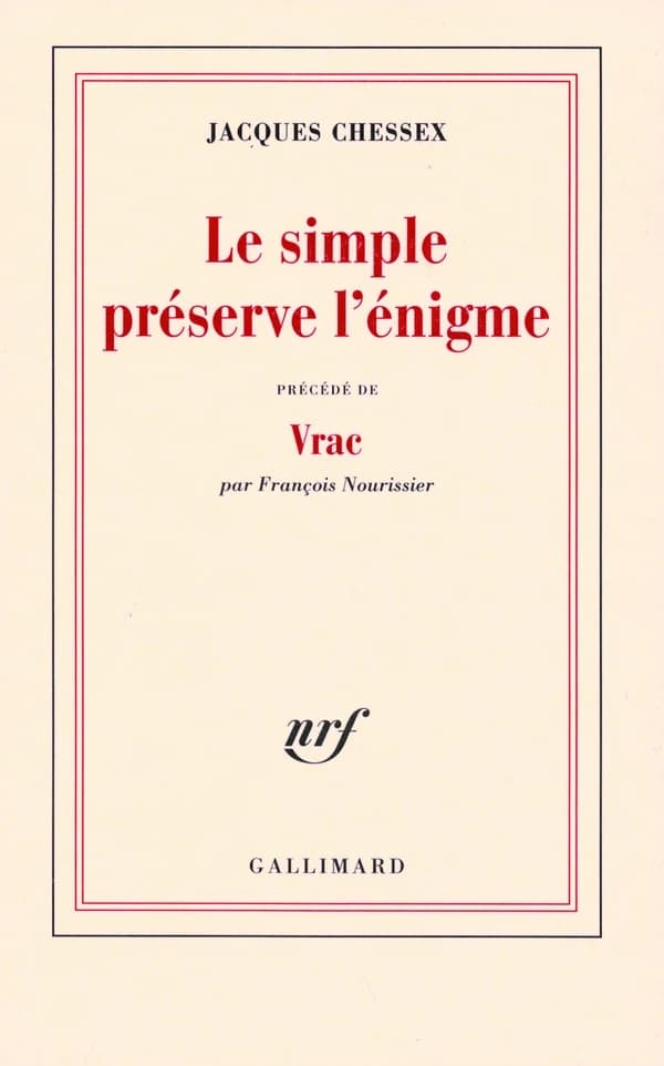 Le simple préserve l'énigme