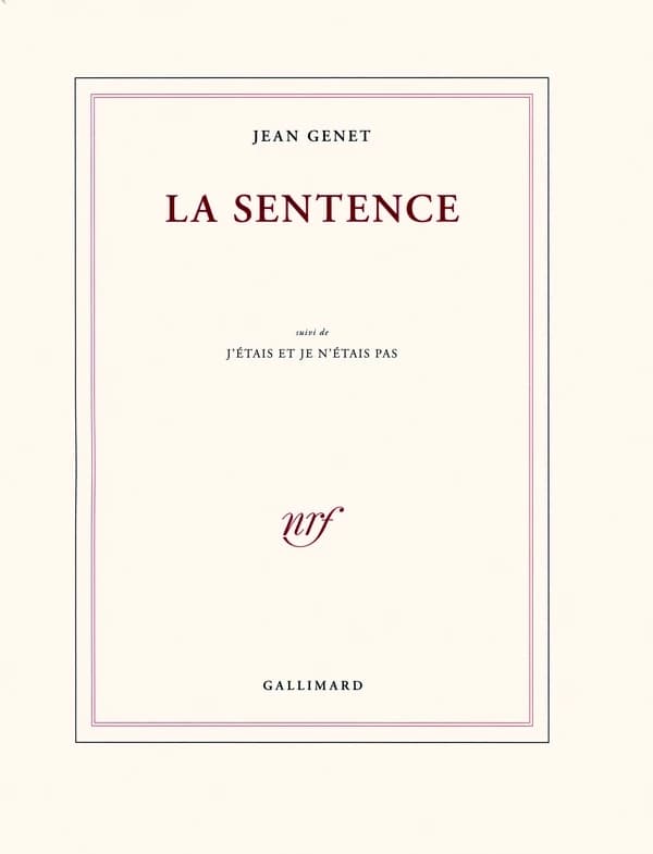 La sentence ; suivi de J'étais et je n'étais pas