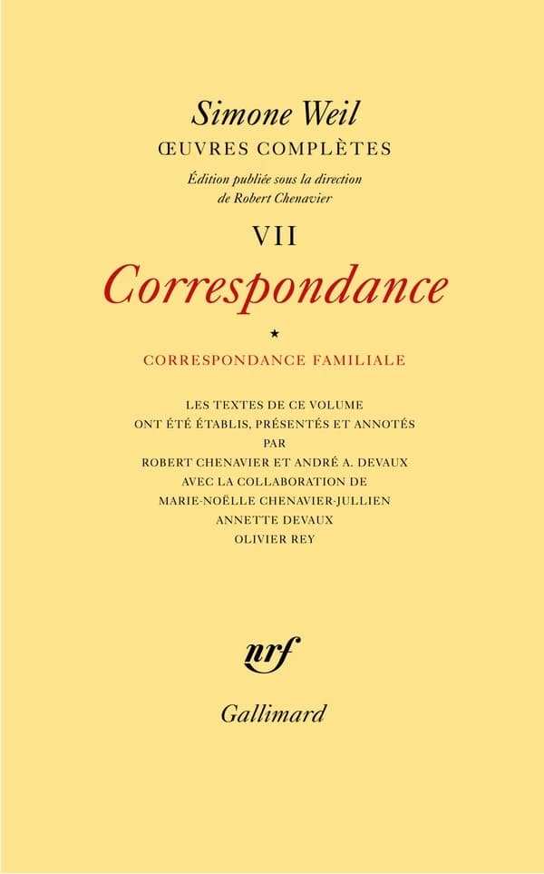 Correspondance Volume 1