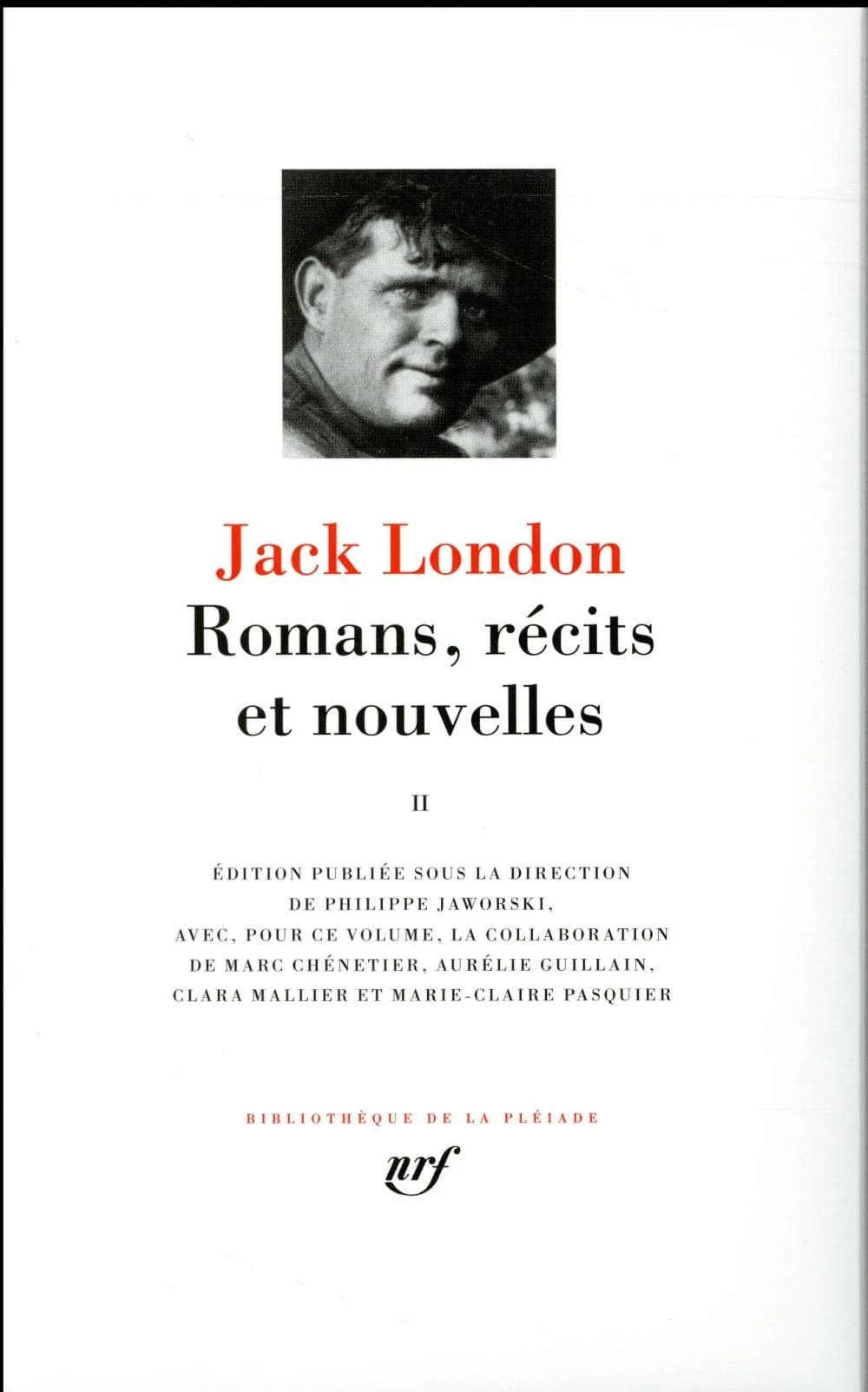 Romans, récits et nouvelles II