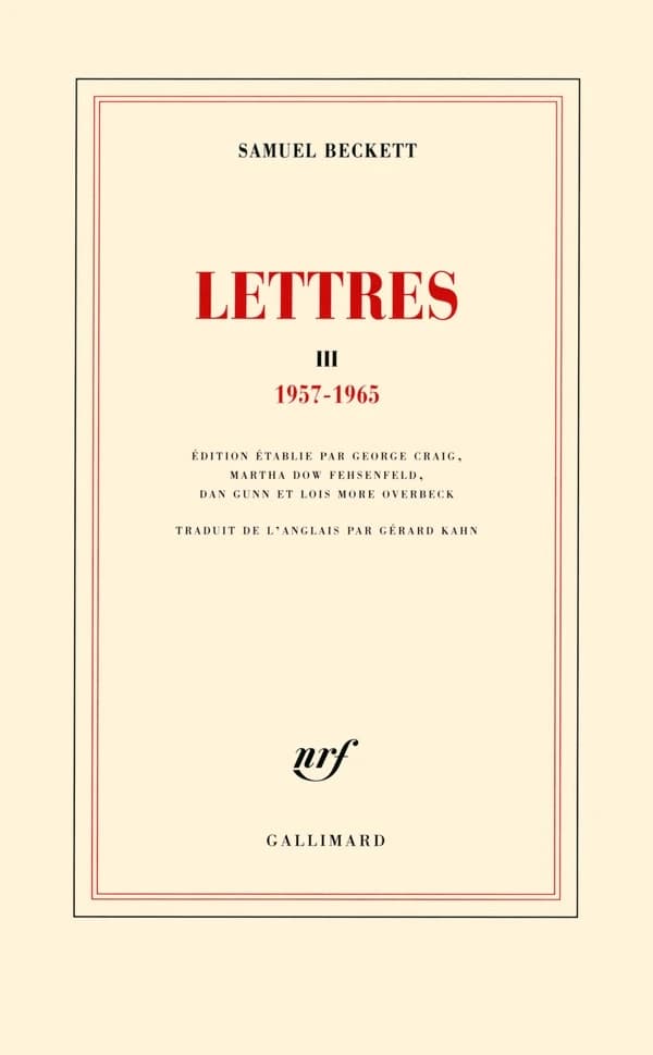Lettres. III, 1957-1965