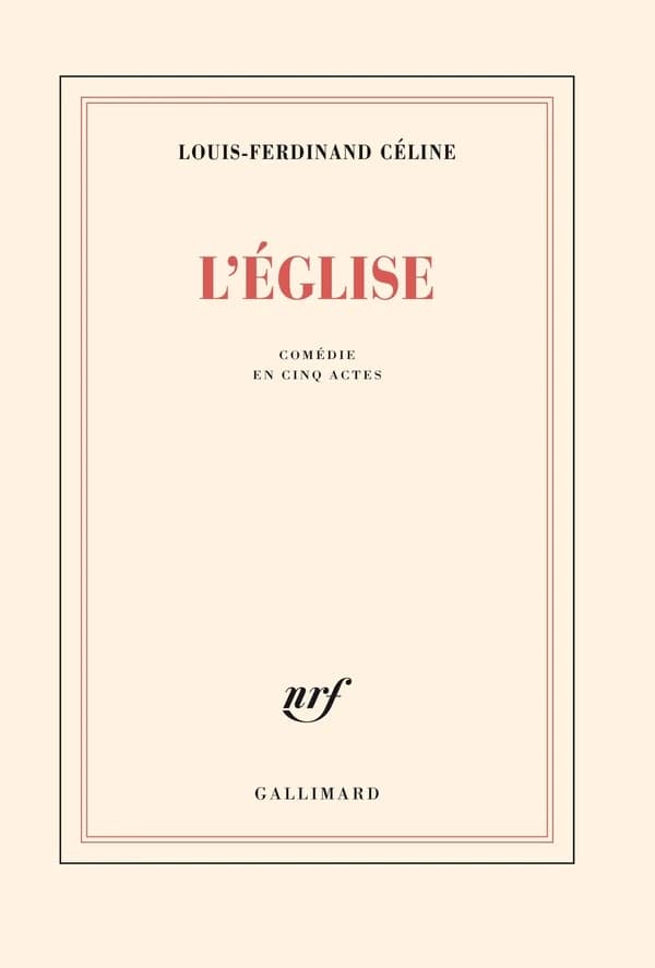 L' église : comédie en cinq actes