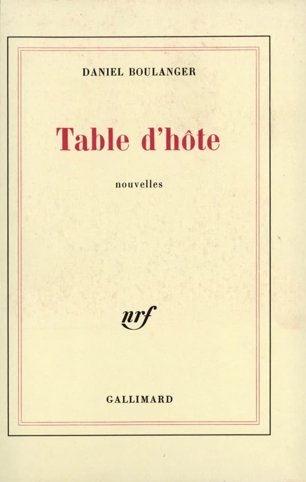 Table d'hôte : nouvelles