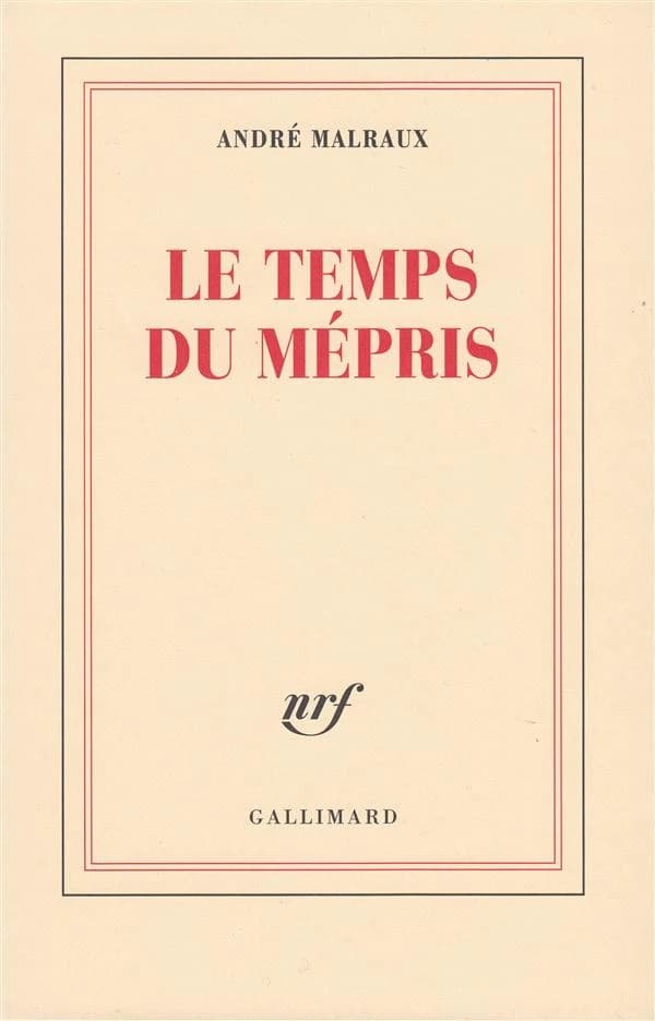 Le temps du mepris