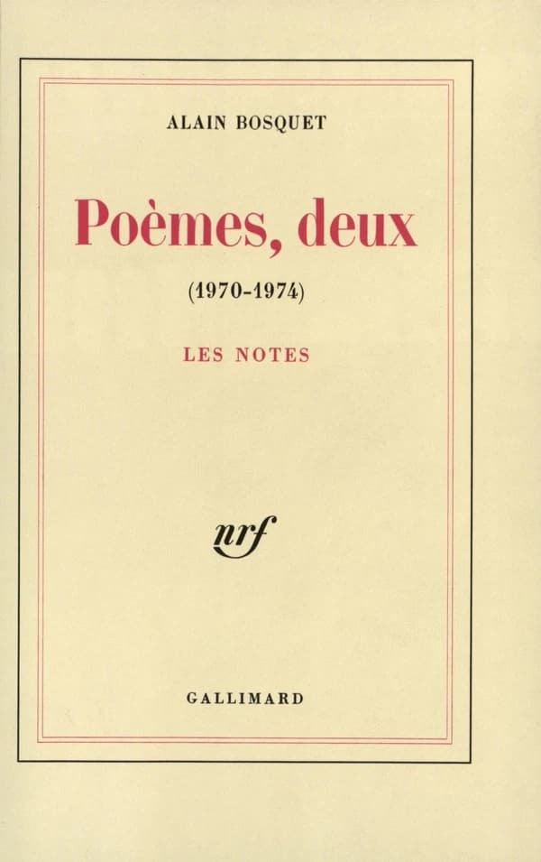 Poèmes. 2, 1970-1974...