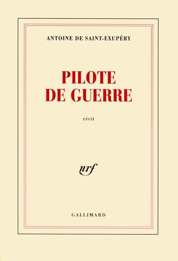 Pilote de guerre : récit