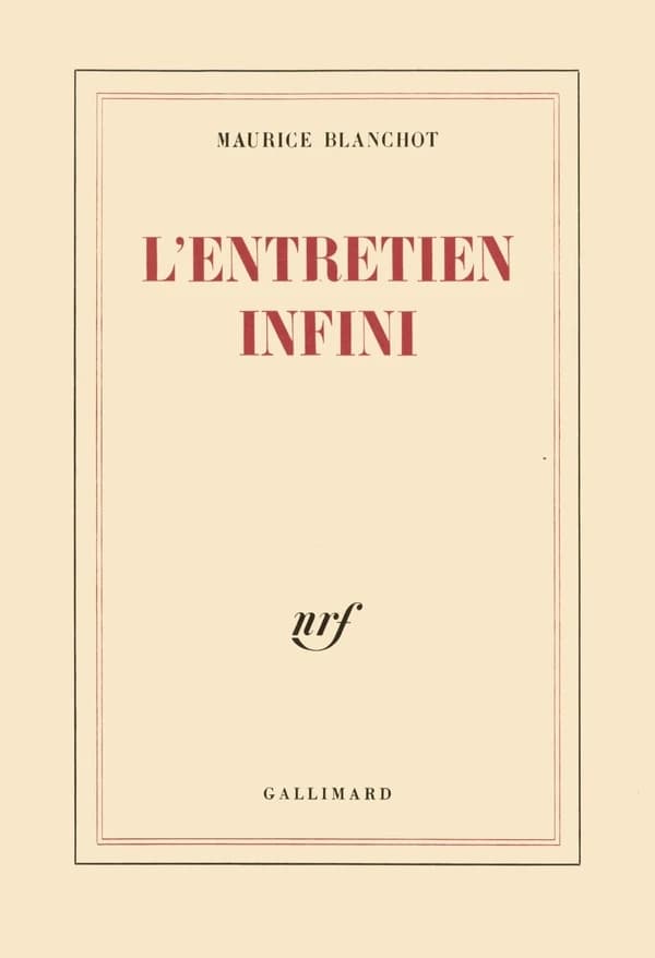 L'entretien infini