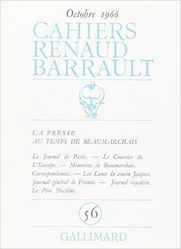 Cahiers renaud barrault