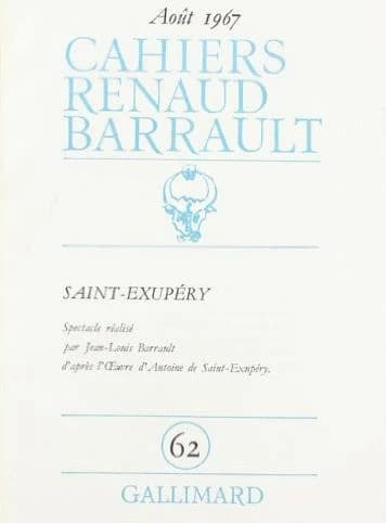 Cahiers renaud barrault
