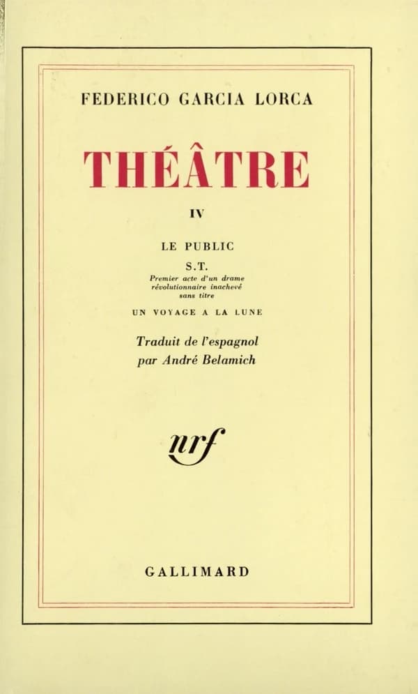 Théâtre : tome IV