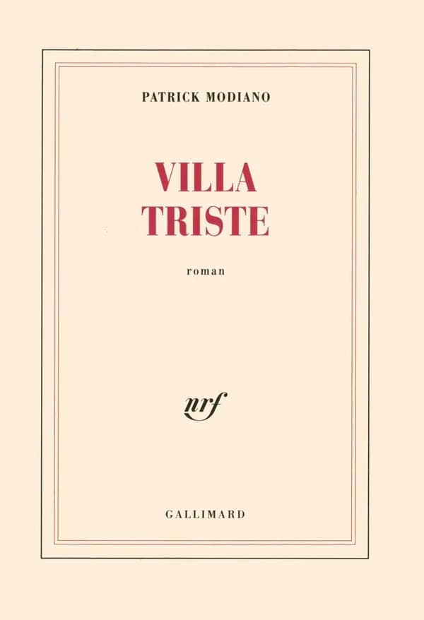 Villa triste : roman