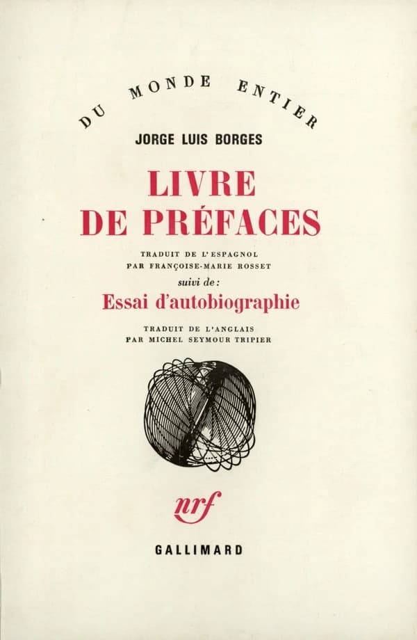 Livre de préfaces suivi de "Essai d'autobiographie"