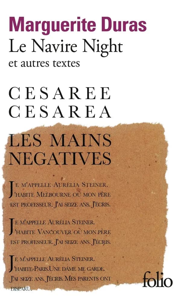 Le Navire "Night"... : [et autres textes]