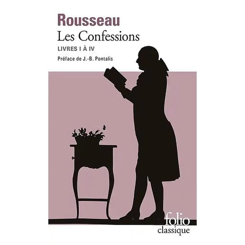Les confessions. Livres I à IV