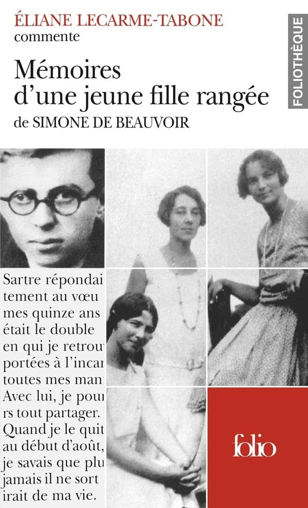 "Mémoires d'une jeune fille rangée" de Simone de Beauvoir