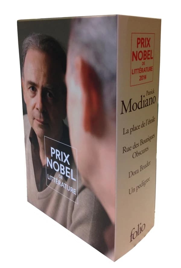 Coffret Modiano : la place de l'étoile ; rues des boutiques obscures ; Dora Bruder ; un pedigree