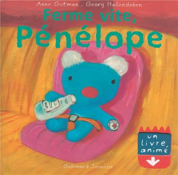 Ferme vite, Pénélope : un livre animé