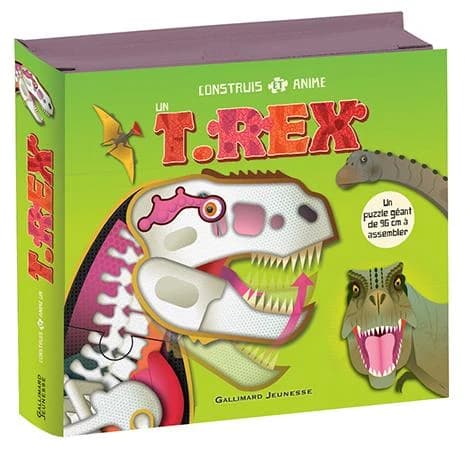 Construis et anime un T.Rex : un puzzle géant de 96 cm à assembler : [Image à découper]