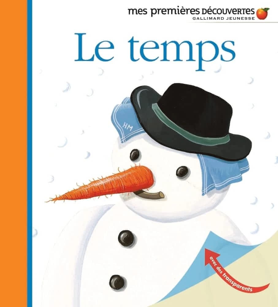 Le temps (Nouv. présentation) illustrations de Sophie Kniffke ; réalisé par Gallimard Jeunesse et Pascale de Bourgoing