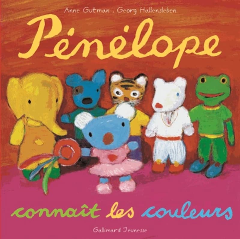 Pénélope connaît les couleurs (Nouv. éd.) Anne Gutman ; illustrations de Georg Hallensleben