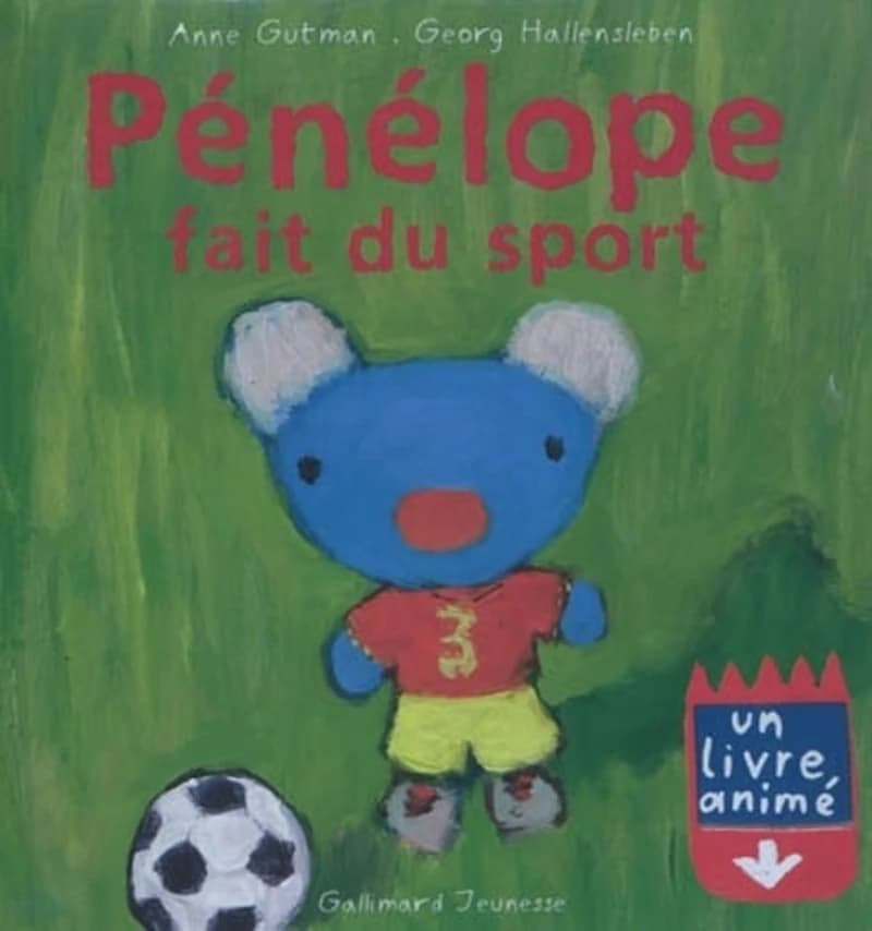 Pénélope fait du sport : un livre animé