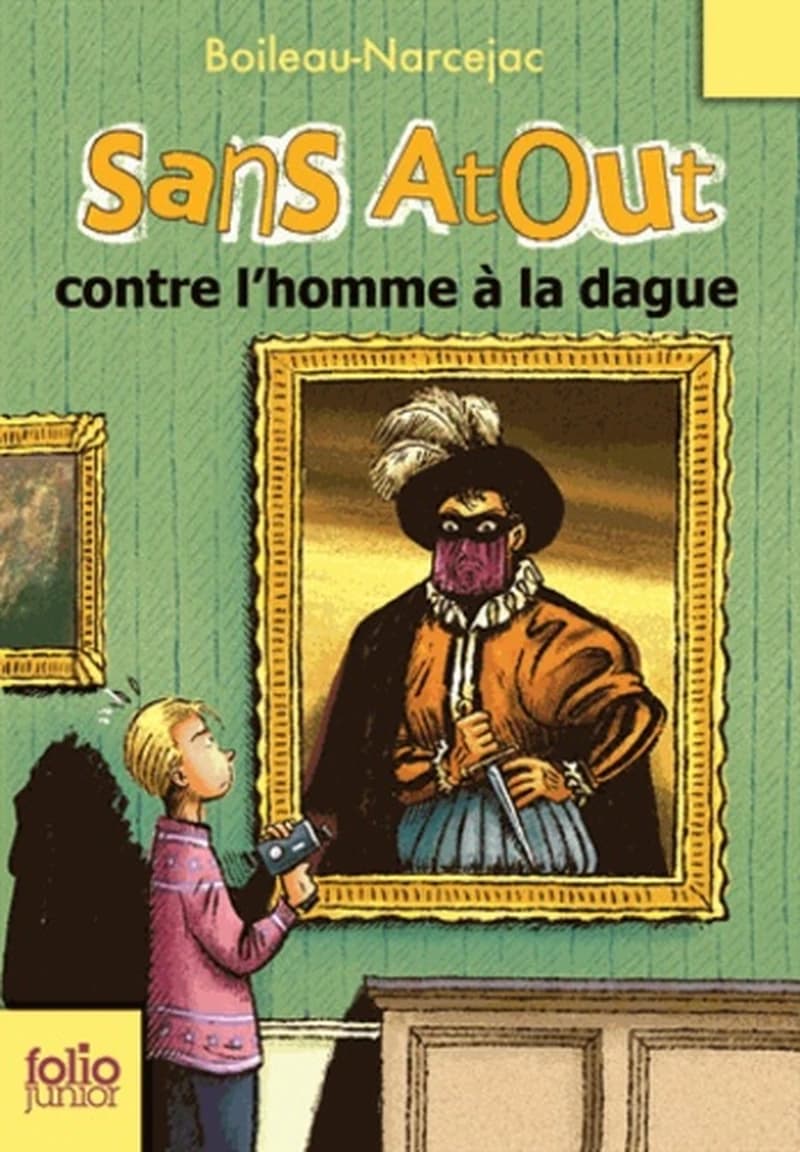 Sans Atout contre l'homme à la dague (Nouv. présentation) Boileau-Narcejac ; illustrations de Daniel Ceppi