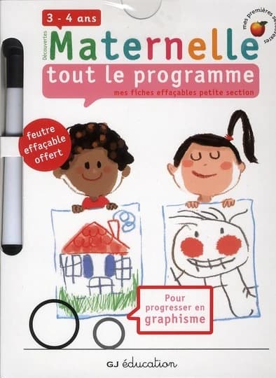 Découvertes Maternelle, tout le programme : mes fiches effaçables petite section. 3-4 ans