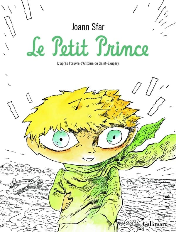 Le petit prince ([Nouvelle éd. en noir et blanc]) Joann Sfar ; d'après l'oeuvre d'Antoine de Saint-Exupéry