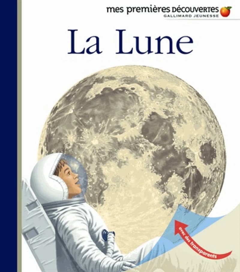 La Lune (Nouvelle présentation) illustré par Philippe Biard ; réalisé par Gallimard Jeunesse et Philippe Biard