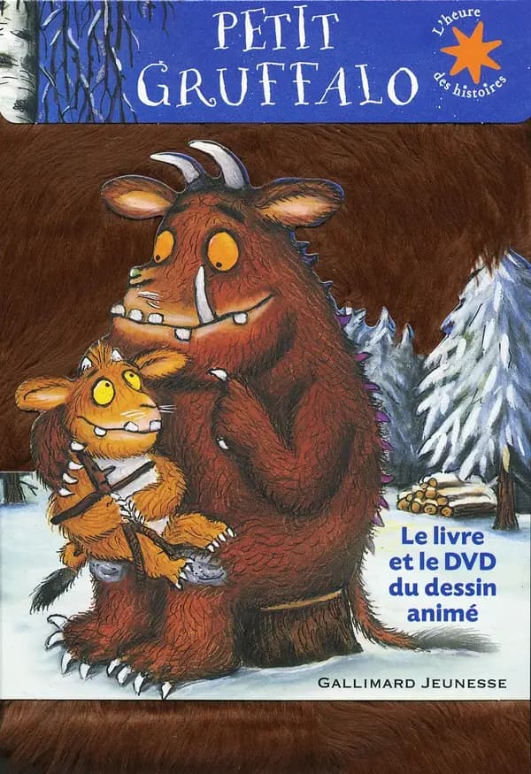 Petit Gruffalo (Nouvelle traduction) Julia Donaldson [aut., adapt.] ; Axel Scheffler [illustrations] ; [traduction de Jean-François Ménard] ; Johannes Weiland, Uwe Heidschötter, réal. ; Johanna Stuttman, adapt. ; René Aubry, comp.