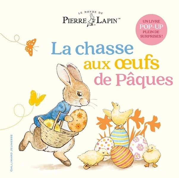 La chasse aux oeufs de Pâques : un livre pop-up plein de surprises !