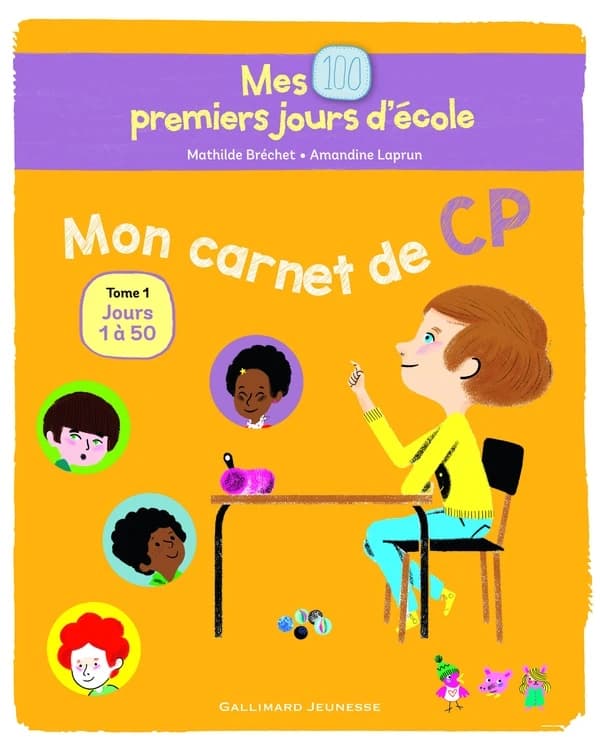 Mon carnet de CP, jours 1 à 50