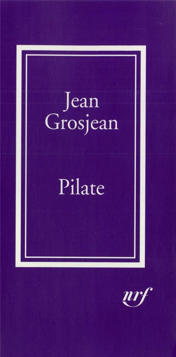 Pilate : récit