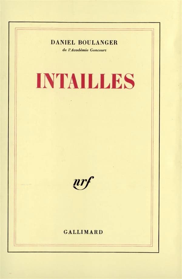 Intailles : retouches